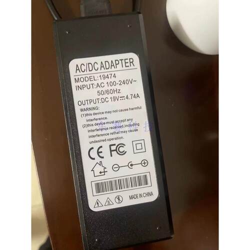 Getac神基X500笔记本型电脑19V3.42A4.74A6.32A四4针充电源适配器