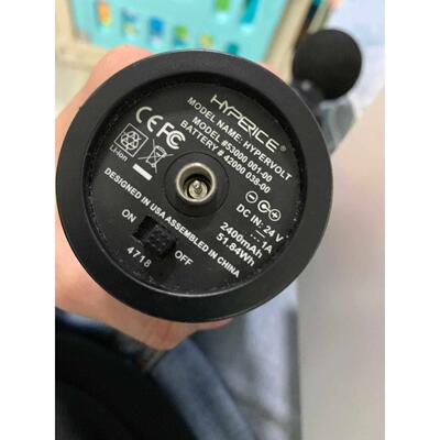 适用Hyperice24V1A充电器hypervolt肌肉筋膜放松按摩枪电源插头线