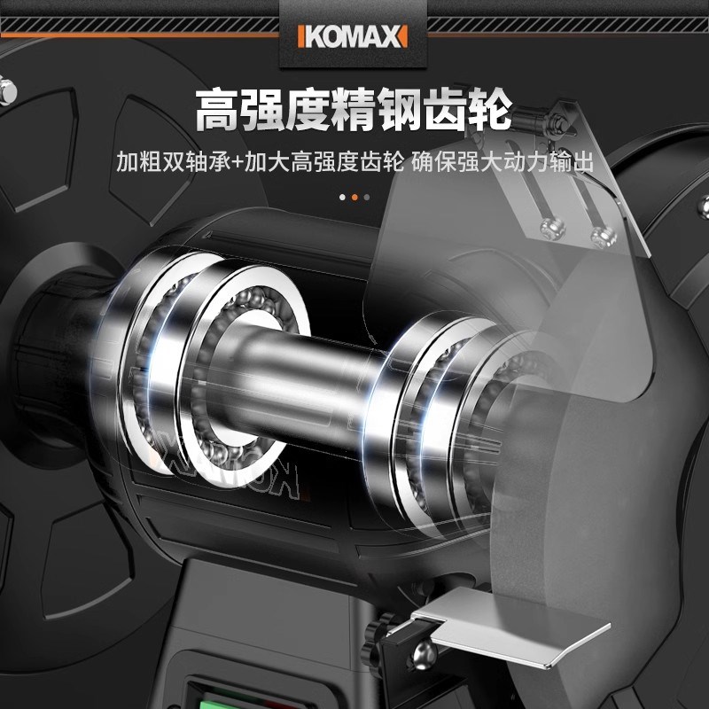 台式砂轮a机工业级立式多功能沙轮机家用打磨小型电动磨刀器抛光