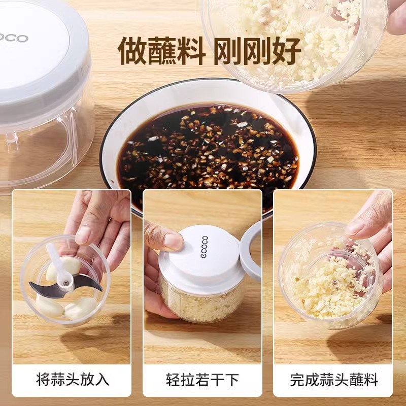 蒜泥器手动压蒜器捣蒜泥神器打蒜蓉大蒜搅碎机姜蒜切X绞拉蒜末家