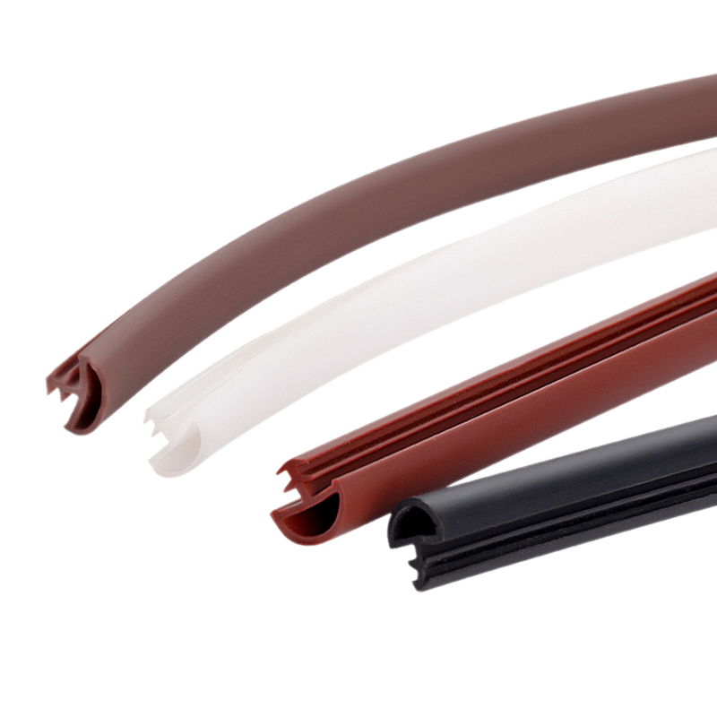 木门缝隔音条密封条静音防撞条防风胶H条门框房门消音门封条卡槽