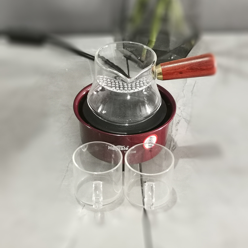 甘肃罐罐茶耐热玻璃煮茶熬茶罐冲茶器全套电M热炉子电陶炉电热烧