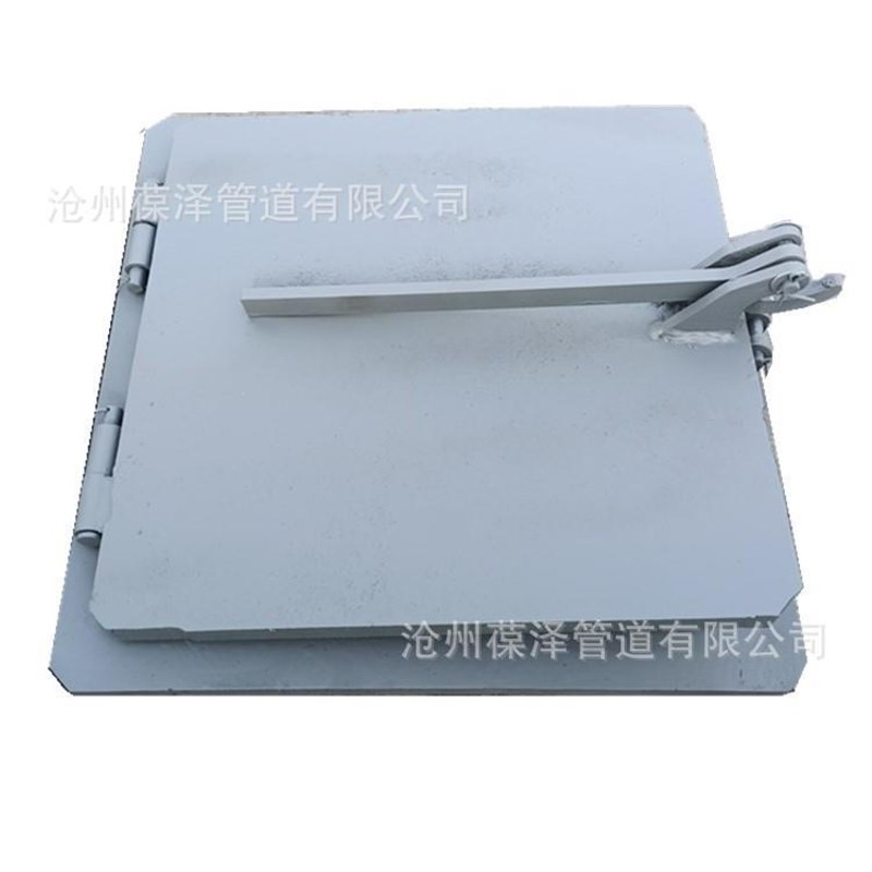 方形检修门锅炉清灰孔门清灰人孔门 捅灰门快开手孔Y门图纸做配件