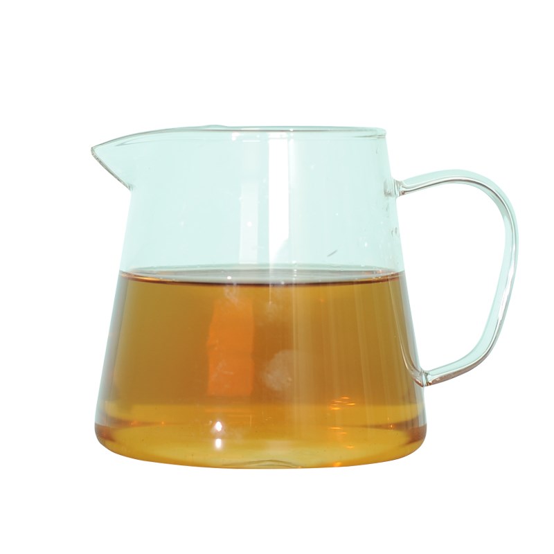 玻璃公道杯c大容量茶海分茶器把手防烫匀茶壶茶具茶道配件耐热公