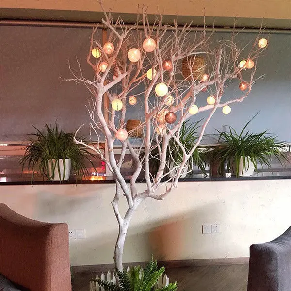 干树枝造景干枝树干许愿树枯树装饰树原木树枝婚庆酒店家居造型树