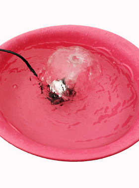 假山喷泉5we水泵涌泉礼花蘑菇喷头园艺水景水族鱼缸观景小喷泉配