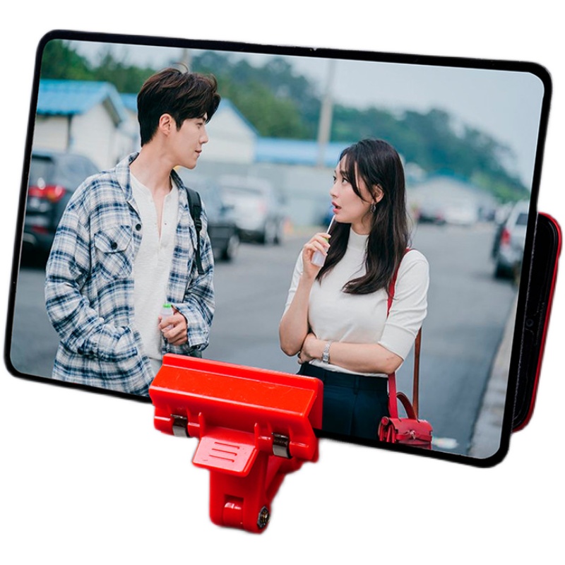 手机屏幕放大镜直播间道具显示屏用菲涅尔放大器R阅读高清主播字