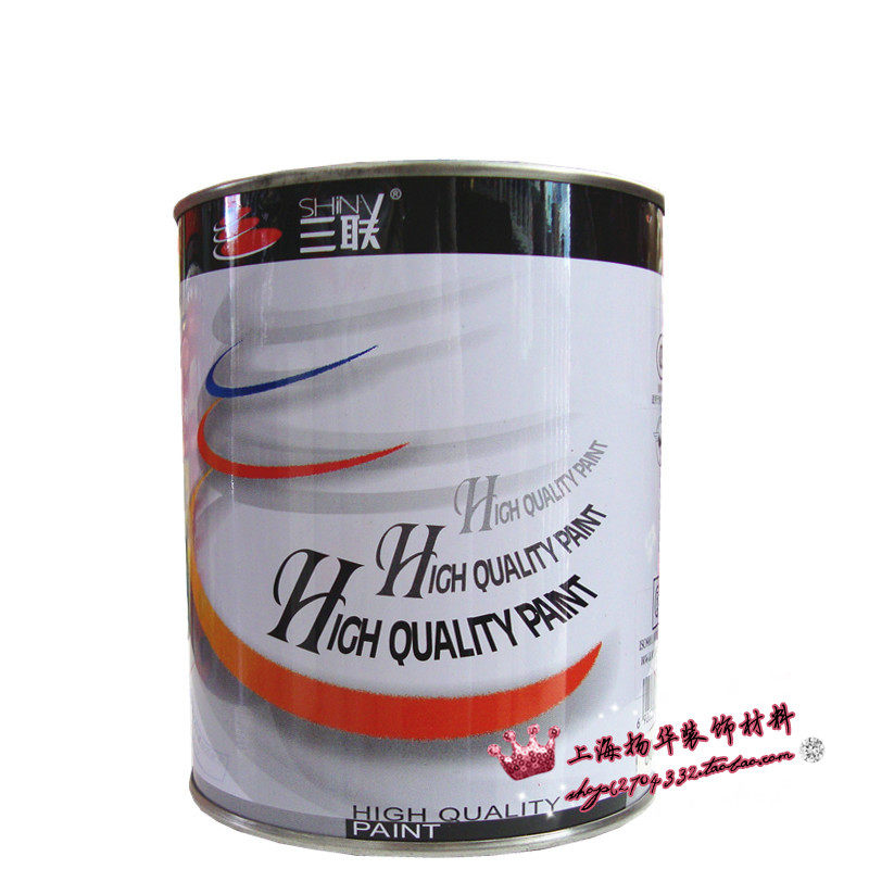 三联优质快干硝基漆 彩色轻味木器油J漆门窗厨卫涂料哑光亮光漆,基础建材,油性木器漆,淘宝优惠券,粉丝福利购,淘宝优惠卷
