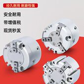 缸夹 F紧F40三CHI气缸爪32夹气缸指25紧两爪C2016气动卡盘H手