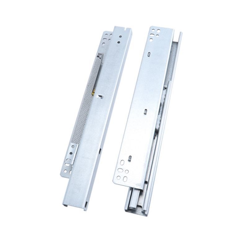 底装滑轨改装推拉层板抽t拉板底部托底抽屉导轨抽屉滑道轨道平放