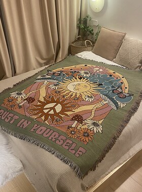 小毯子床上用inks风沙发毯办公室午睡毯空调毯休闲盖毯午休毯毛毯