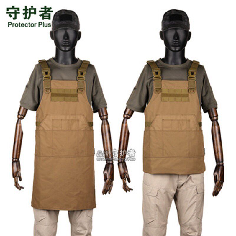 迷彩战术围裙 户外自驾游野炊耐磨机械维修工作服 技师围裙兜