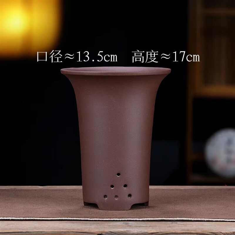 宜兴紫砂兰花盆精品君蕙春建兰绿植物花卉阳台室内