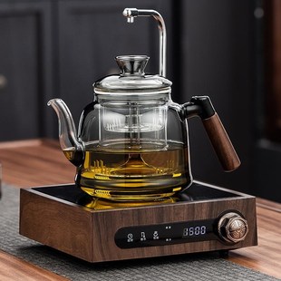 戈米自动上水抽水电陶炉煮茶炉蒸煮茶壶家用套装 新款 大功率养生壶