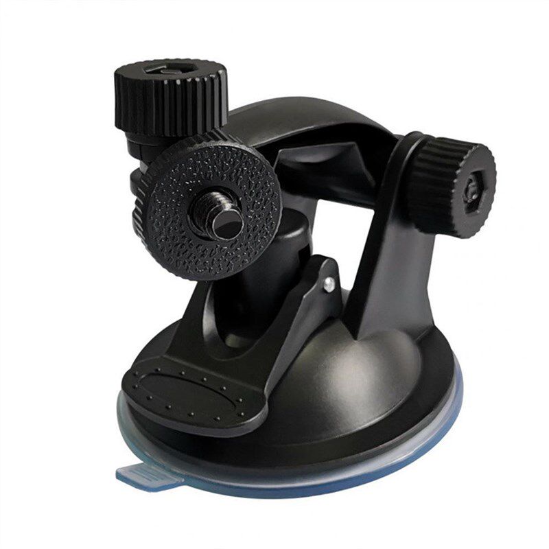 运动相机 长柄吸盘车载支架 螺丝汽车吸盘 大炮