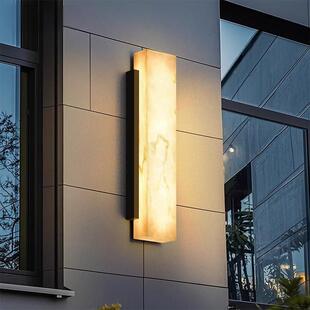 led户外壁灯防水新中式大门壁灯玄关照明灯门庭露台外墙灯别墅门