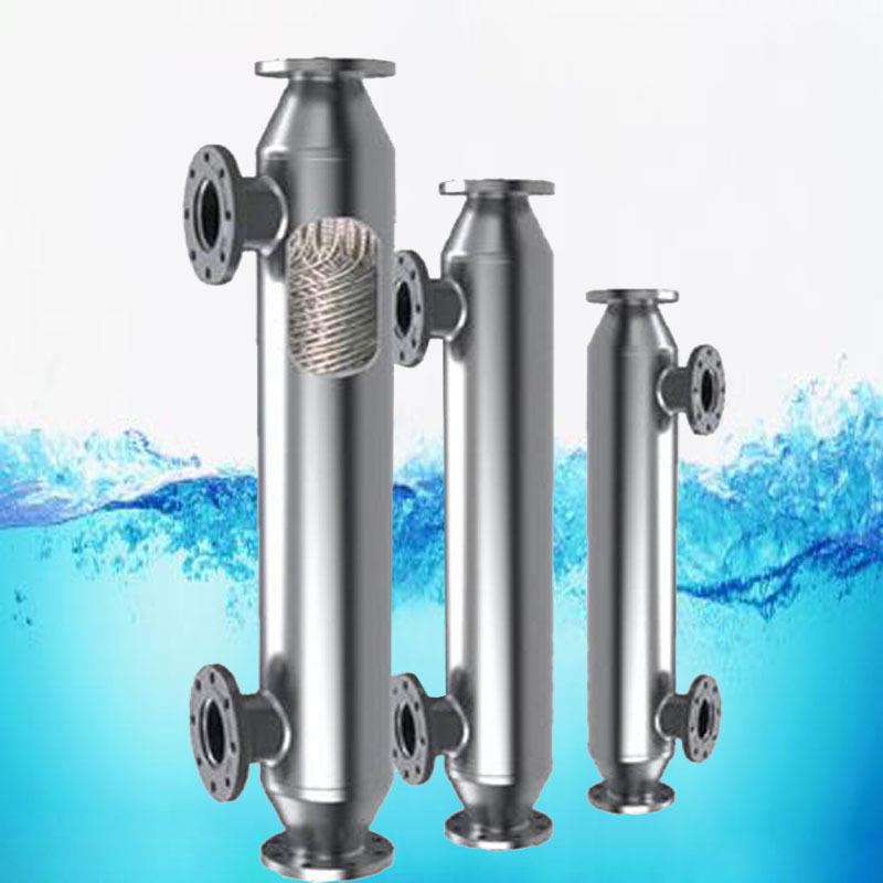 山东管壳式换热器化工医药溶剂回收缠绕冷凝器生物连消热交换器