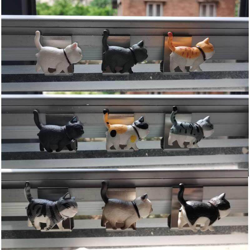 工位屏风小猫挂衣钩，办公桌卡槽挂耳机钩，卡座屏风槽缝挂眼镜架,商业/办公家具,挂钩,淘宝优惠券,粉丝福利购,淘宝优惠卷