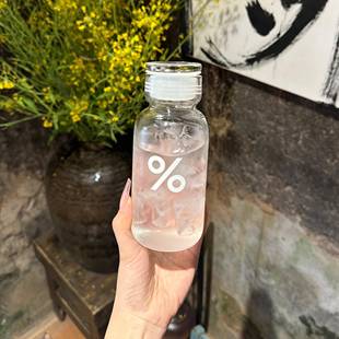 arabica%咖啡杯子摇摇杯阿拉比卡玻璃杯加厚简约美学ins风牛奶杯