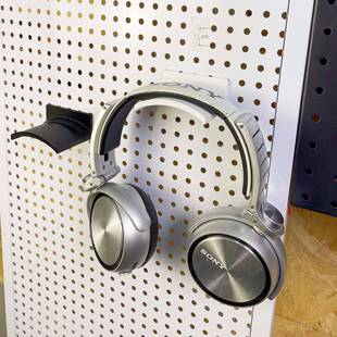 30中心孔距金属洞洞板配件支架 圆孔洞洞板耳机加大挂架16