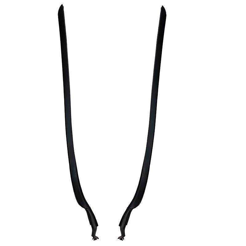 适用汉腾X7X7S前挡风玻璃胶条两侧外压条风挡玻璃防水密封条原车