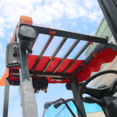 叉车雨棚遮阳蓬适用于合力杭州叉车雨篷龙工柳工叉车顶棚雨布加厚