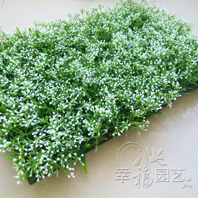仿真草坪绿化墙体地毯草皮假叶子米兰阳台绿植装饰绿色植物背景墙