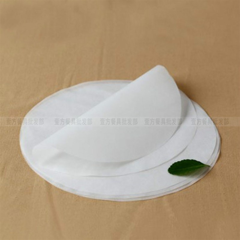 圆形烧烤纸烘焙纸烤箱纸 纸上烤肉纸 烧烤吸油纸烤盘纸500张