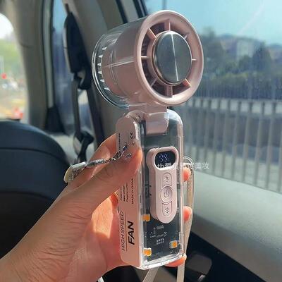 我宣布今年夏天随身小风扇就它了！手持制冷风扇迷你usb充电挂脖