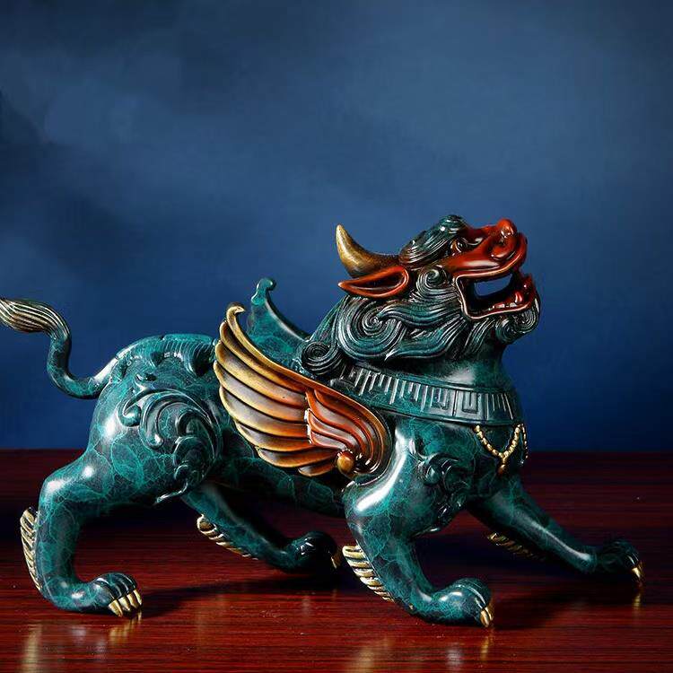 朱炳仁官方旗舰全铜貔貅摆件新中式家居办公室客厅装饰艺术品送朋