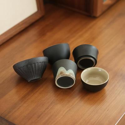 半壶清欢丨陶瓷茶杯主人杯家用个人单杯复古品茗杯功夫茶具闻香杯