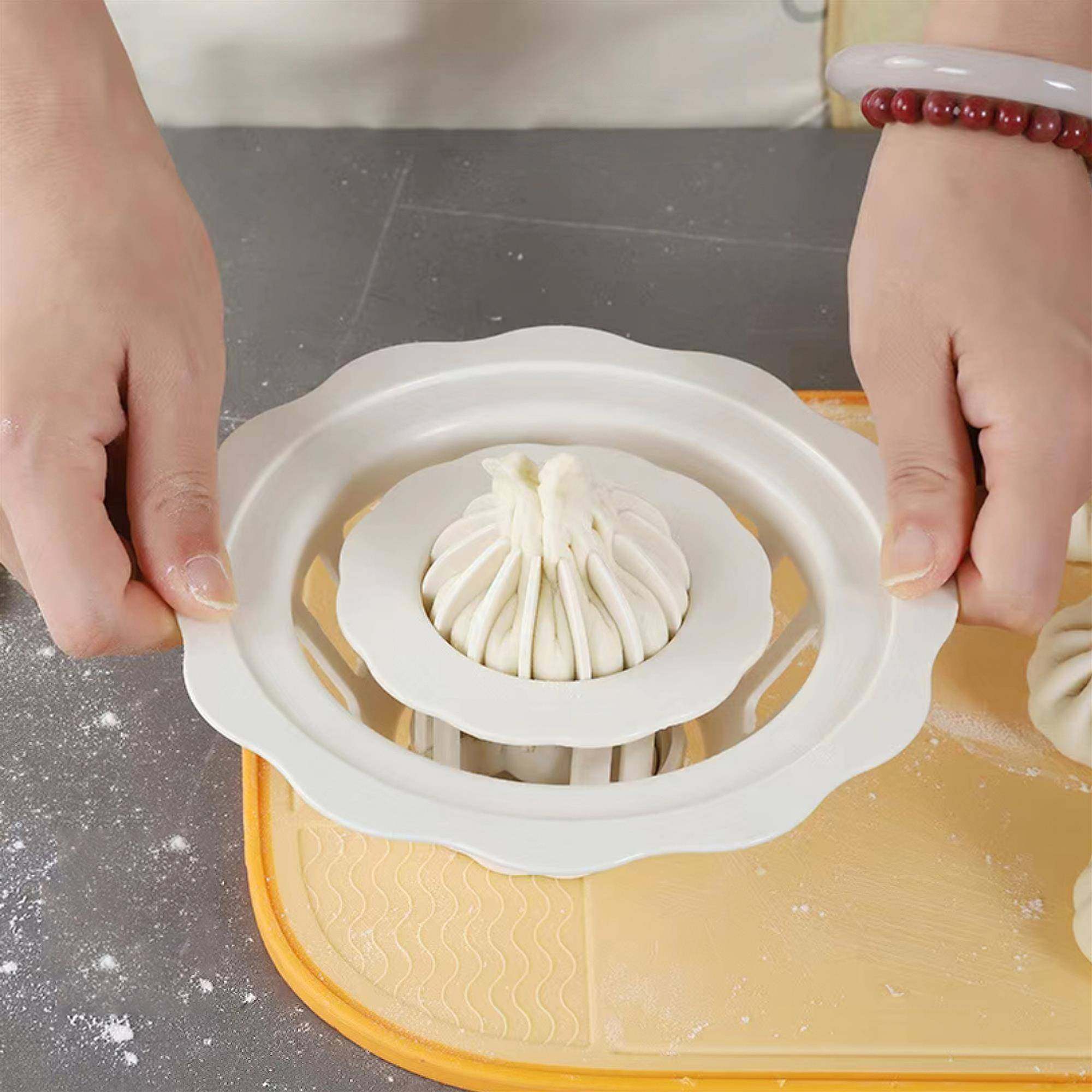 包子烧卖模具手动饺子模具面食具包子器厨房小工具不沾易脱模神器