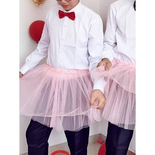 结婚整蛊粉色小天鹅裙伴郎纱裙子天鹅群子接亲兔子舞道具恶搞套装