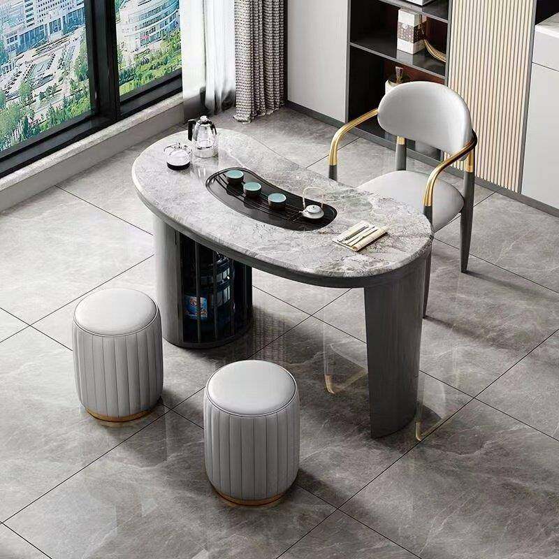 新款宋氏美学奢石黑玫瑰茶桌椅组合阳台设计师同款茶台高端定制,住宅家具,家用茶台/茶桌,淘宝优惠券,粉丝福利购,淘宝优惠卷