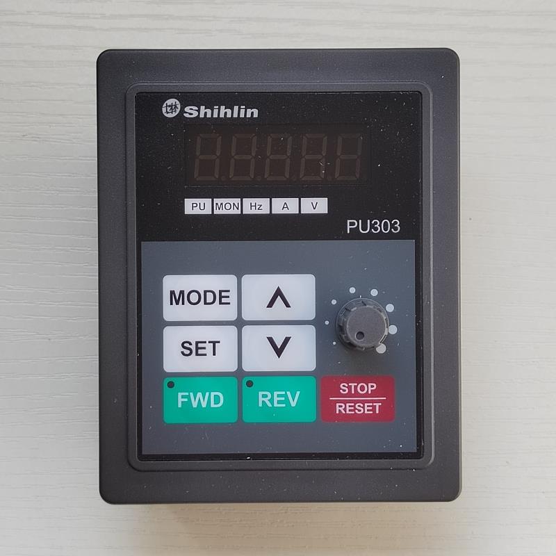 Shihlin士林变频器外延面板PU303 DU06 08 SL3-021-1.5K单相 220V