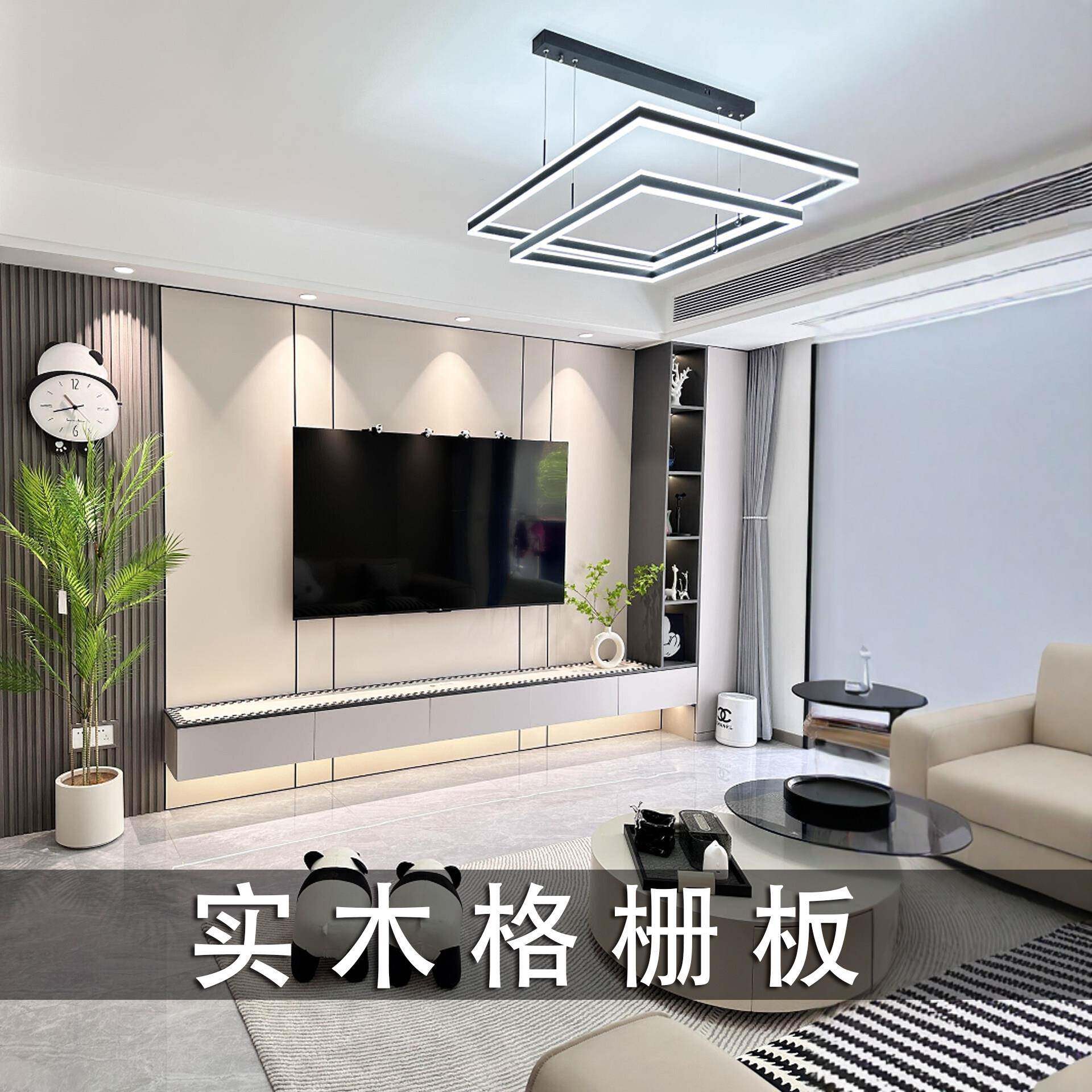 网红实木格栅板背景墙装饰格栅背景墙木格栅条格栅实木格栅木饰面