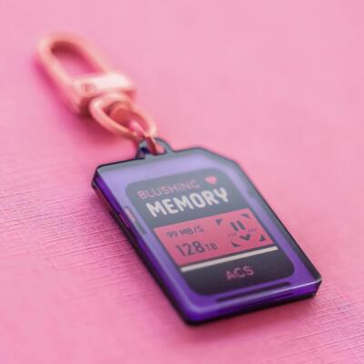 心跳回忆MemoryCard压克力创意钥匙扣学生包包装饰挂件送闺蜜礼物