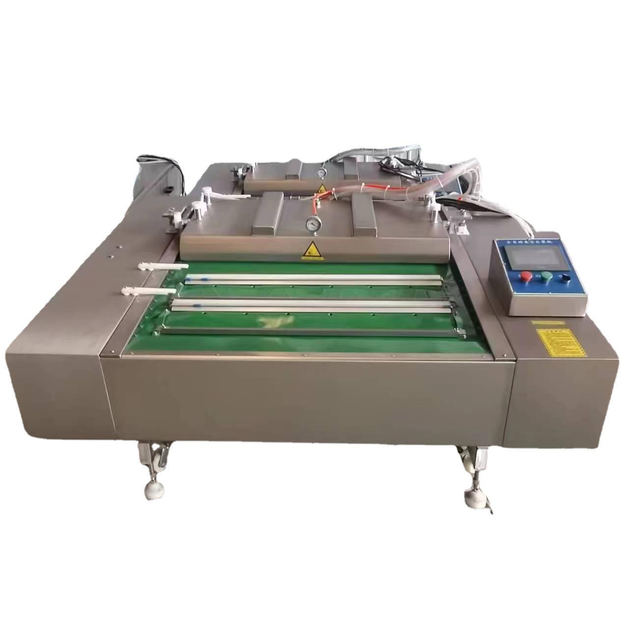 预制菜连续式滚动真空包装机无骨鸡爪真空包装机肉制品包装机