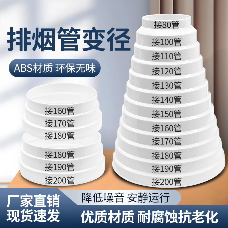 抽油烟机变径圈排风管转换接头大