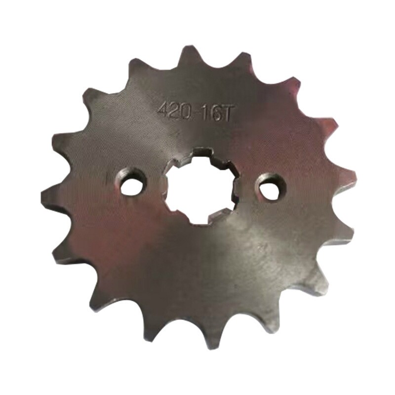 摩托车链盘428改装小齿13-14-15-16-17齿小链轮加大牙盘小飞齿轮
