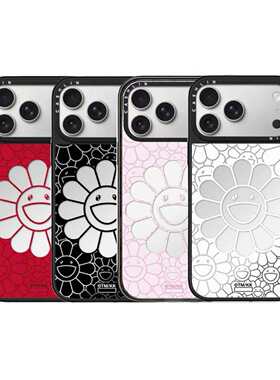 17系列涩谷限定村上隆手机壳苹果17ProMax适用iPhone16Pro可爱卡通15Plus少女爆款14防摔保护套13硬壳12