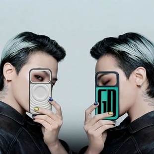 权志龙同款手机壳苹果17ProMax适用iPhone16Pro爆火波纹GD潮流设计手机链15新年爆款14防摔保护套13硬壳12