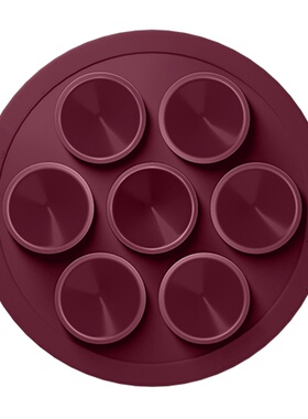 桑绒紫吸盘支架磁吸手机支架适用于苹果MagSafe便捷折叠可爱少女