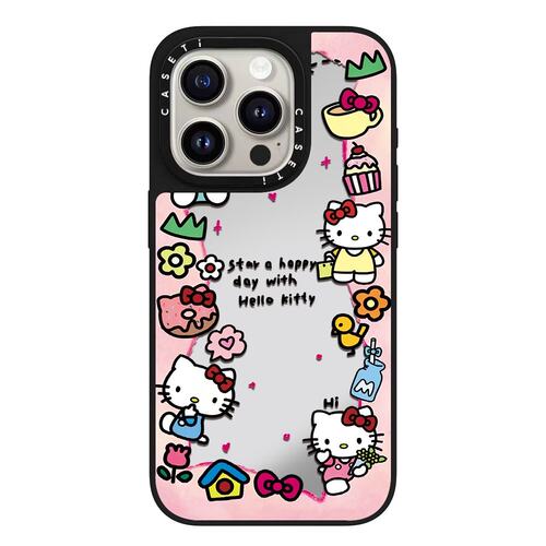 联名Hellokitty粉色甜点KT猫环绕适用iPhone17ProMax手机壳苹果16Pro防摔磁吸壳15Plus保护套14情侣13