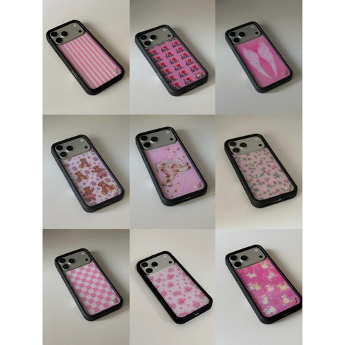 Wildflow粉色合集星梦小马猫咪条纹碎花WF手机壳苹果18promax温柔iPhone17pro可爱16千禧15韩14少女13保护壳