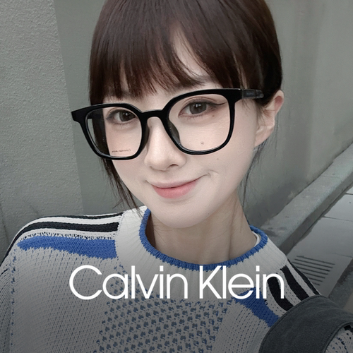 ck可配度数黑框素颜眼睛镜