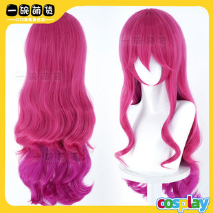 LOL英雄阿狸灵魂莲华cos假发手作九尾妖狐兽耳狐狸耳朵发饰