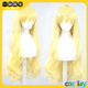 某天成为公主 混蓬公主款 希娅cos假发 动漫黄色长卷造型