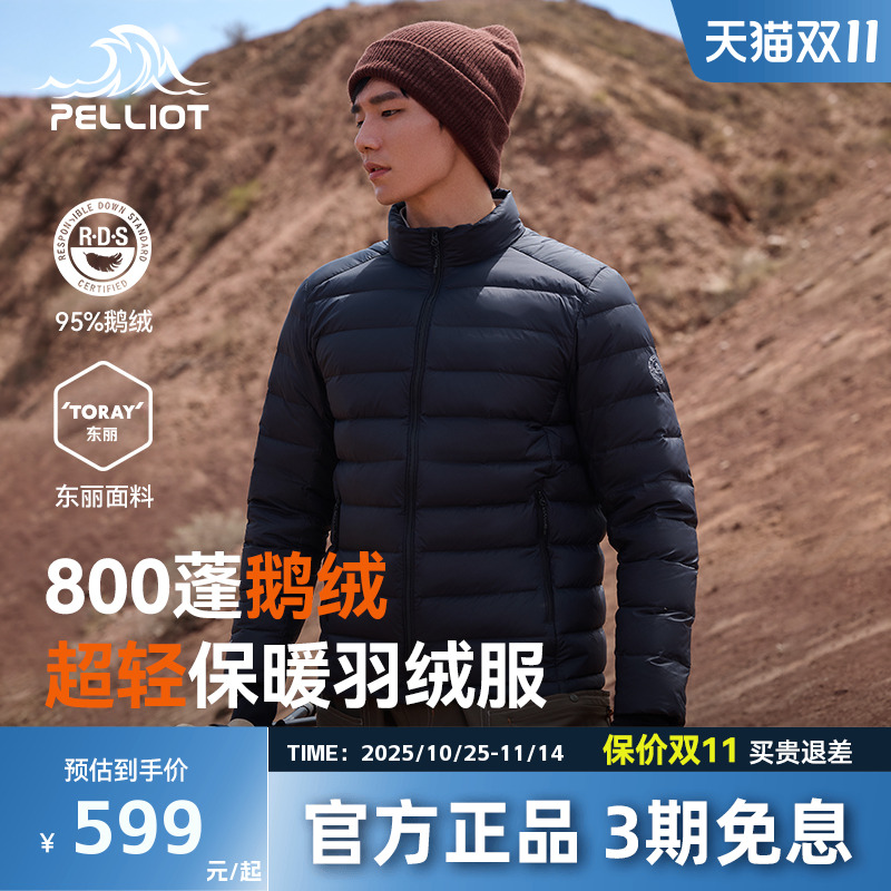【经典2.0】伯希和立领羽绒服男