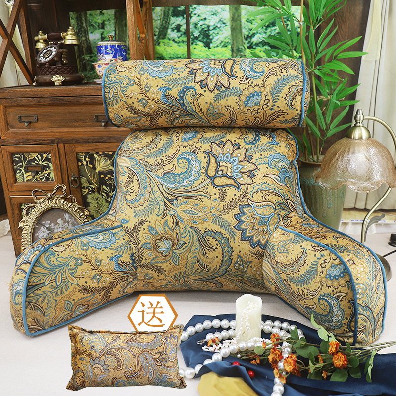 靠枕护颈护腰老人靠垫床头靠背孕妇喂奶加厚沙发飘窗台读书大靠背